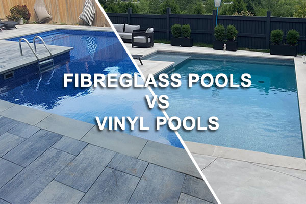 Fiberglass vs vinyl inground pools: Making the right choice for your backyard